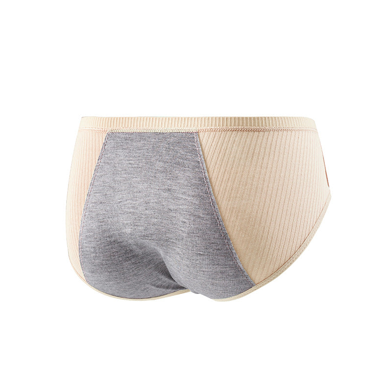 Warm Pocket Cotton Leak Proof Mid Waist Period Underwears