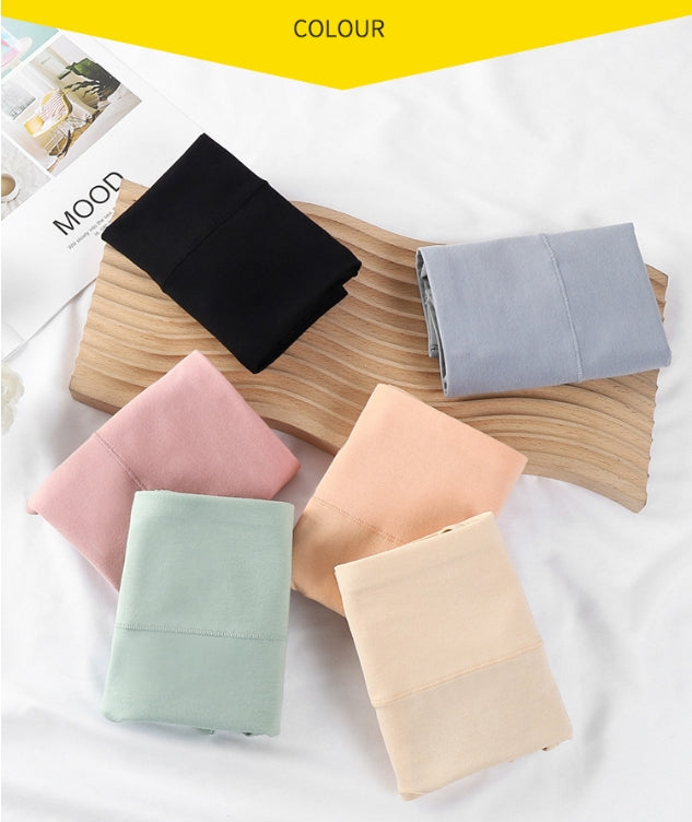 Color Cotton Period Underwear High Waist Menstrual Panties