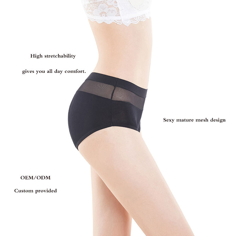Absorbent Panties, Period Underwear for Women- Leakproof, Breathable Postpartum