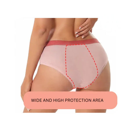 Period Underwear for Teen, Absorbent Pants Menstrual Panties Briefs