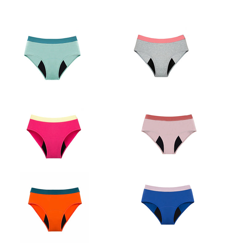 Period Underwear for Teen, Absorbent Pants Menstrual Panties Briefs