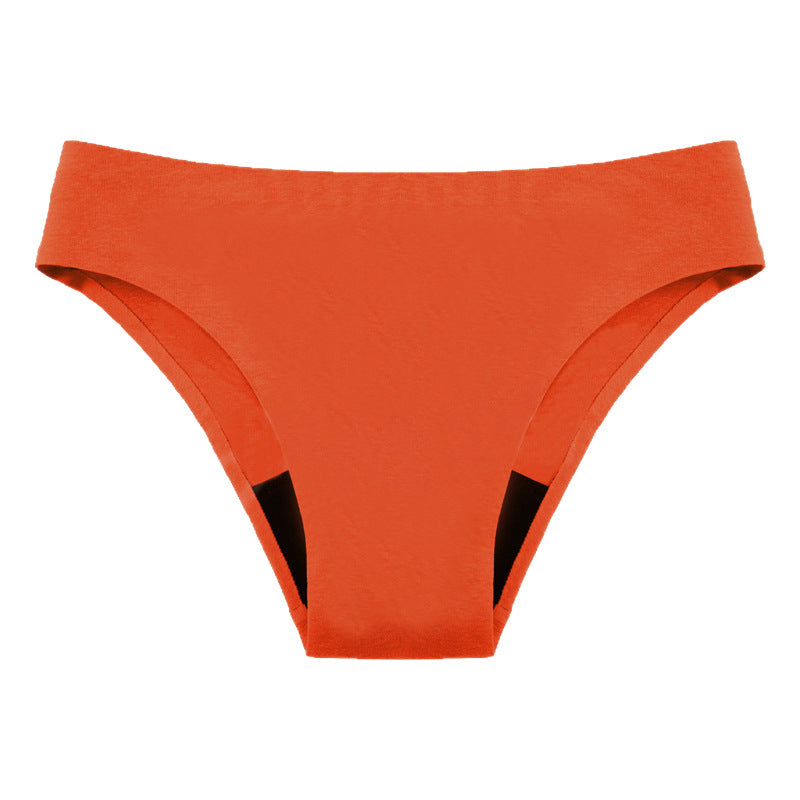 Plus Size Women One-Piece Seamless Menstrual Underwear Sanitary Pants