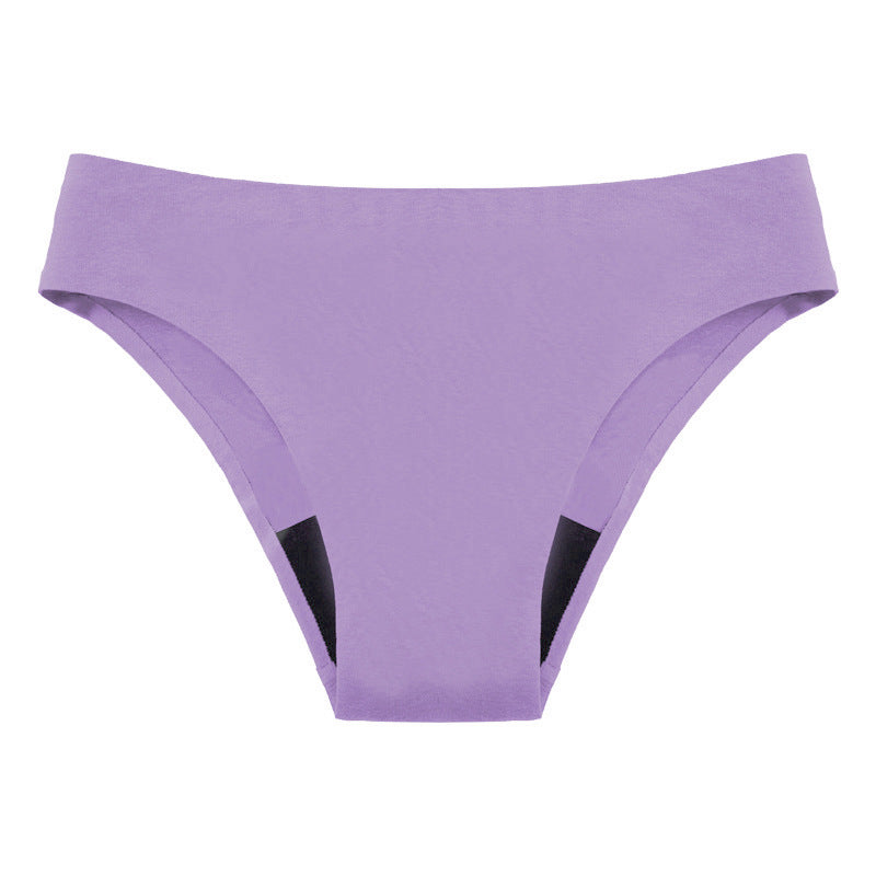 Plus Size Women One-Piece Seamless Menstrual Underwear Sanitary Pants